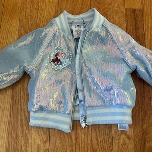Disney Frozen Elsa Sequin Kids Jacket 2T